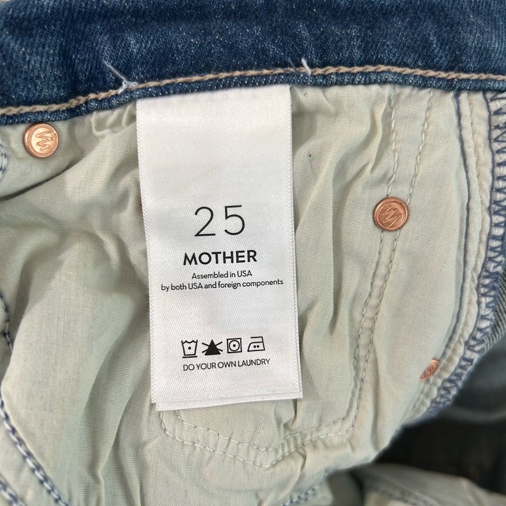 MOTHER Blue Flare Jeans - Picture 6 of 6